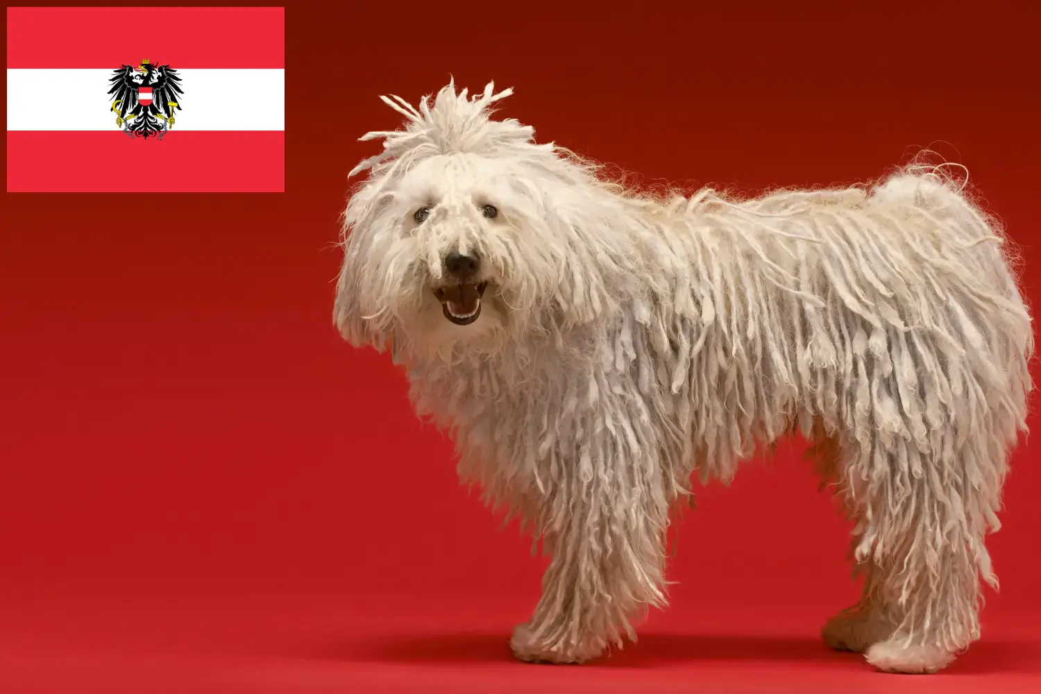 Komondor kiskutyák és tenyésztők Ausztria Itt találhat Komondore tenyésztőket Ausztriában.