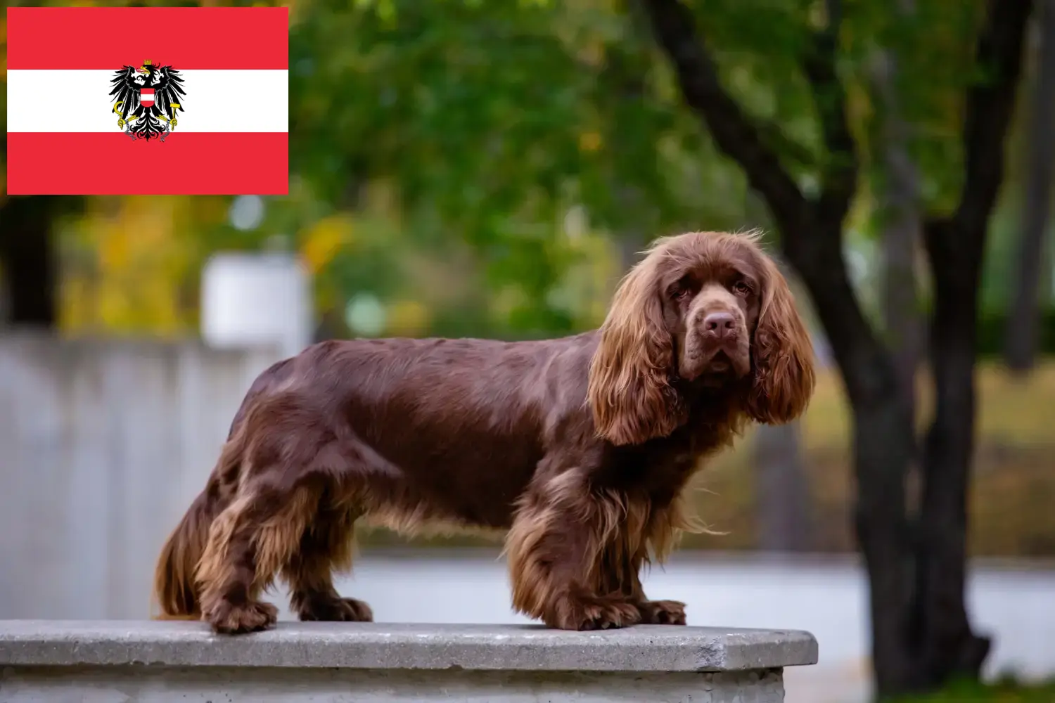 Sussex-Spaniel kölykök és tenyésztők Ausztria Itt találsz Sussex-Spaniel tenyésztőket Ausztriában.