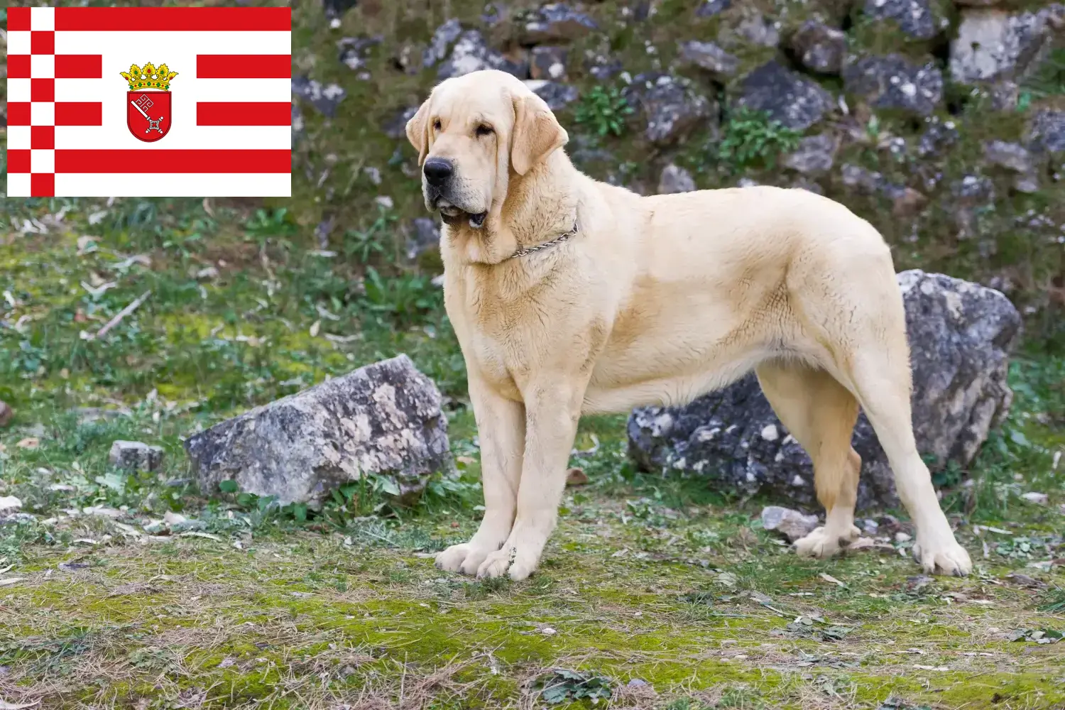Read more about the article Mastín Español tenyésztők és kölykök Brémában